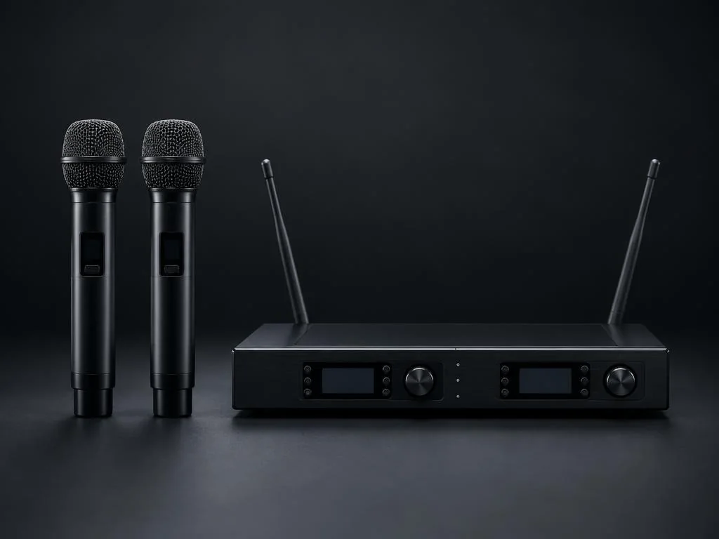 Detta ingår i Trådlösa mikrofoner – 2-pack